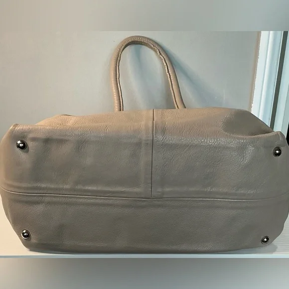 Furla Taupe Leather Handbag - Picture 5 of 15